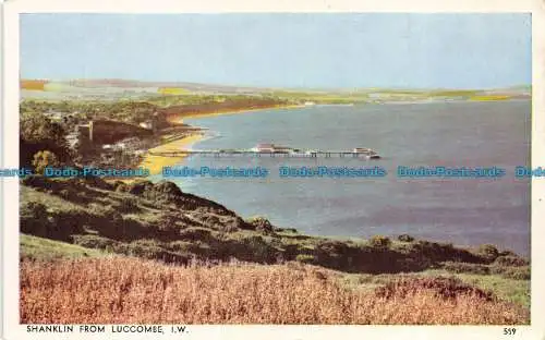 R064187 Shanklin von Luccombe I.W. Dean. Die Bucht. Nr. 599. 1964