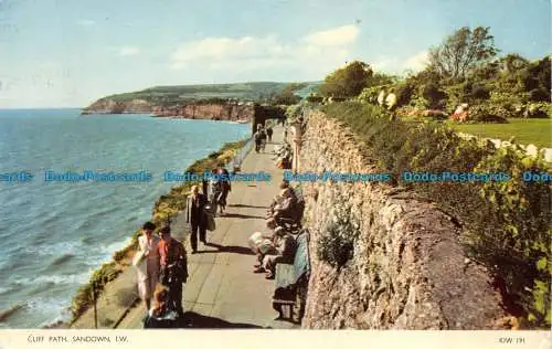 R064190 Klippenpfad. Sandown. I.W. Nigh. Jarrold. RP. 1960