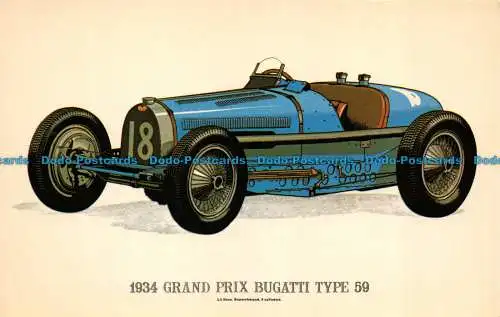 R064767 1934 Grand Prix Bugatti Typ 59