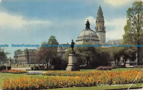 R064800 Gorsedd Gardens. Cardiff. Lachs. 1966