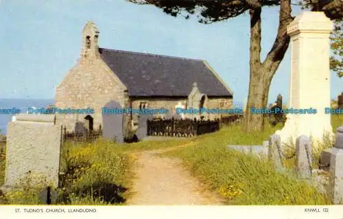 R065242 Kirche St. Tudnos. Llandudno. Jarrold. RP