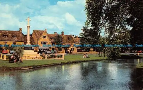 R065381 Der Flusswindrush. Bourton auf dem Wasser. Fotopräzision