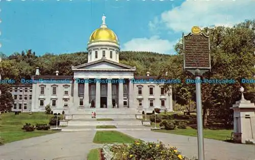 R065410 State Capitol. Montpelier. Vermont. Dexter Presse