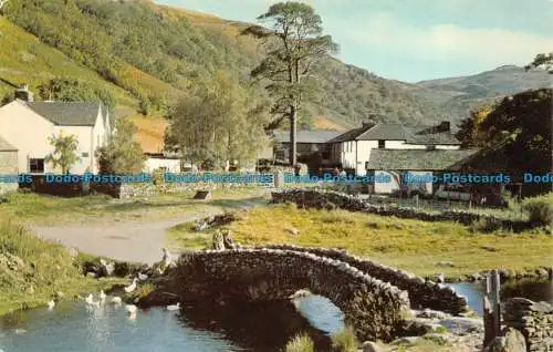 R065412 Watendlath-Brücke. Ausgeliehen. Nr. Keswick. Gomis