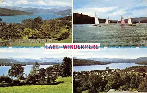 R065447 Lake Windermere. Multi-View. 1966