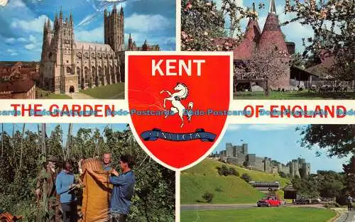 R065457 Kent. Der Garten Englands. Multi-View. D.V. Bennett