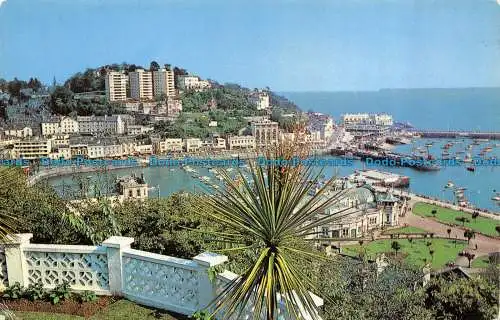 R065461 Torquay Harbour. Devon. Jarrold. Cotman Farbe. 1977