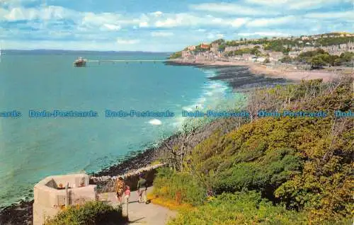 R073928 Der Pier von Salthouse Point. Clevedon. 1971