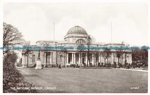 R074094 Das Nationalmuseum. Cardiff. Postkarte