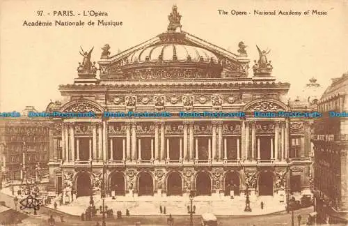 R074513 Paris. Die Oper. Nationale Musikakademie. LABELLE