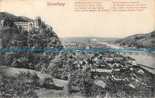 R074631 Heiaelberg. Reinicke und Rubin. 1908