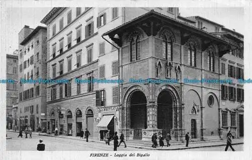 R076582 Florenz. Loggia del Bigallo. Caesar Haar. 1937. Fotografieren