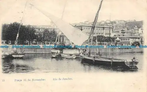 R077132 Praca 15. November. Rio de Janeiro. 1904. A. Ribeiro