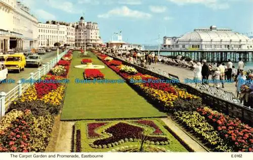 R076604 Der Teppichgarten und die Promenade. Eastbourne. Dennis