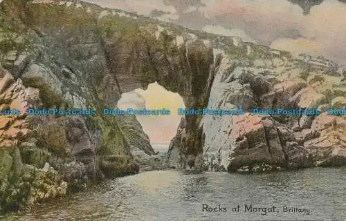 R075716 Felsen von Morgat. Bretagne. Wöchentlicher Geschichtenerzähler