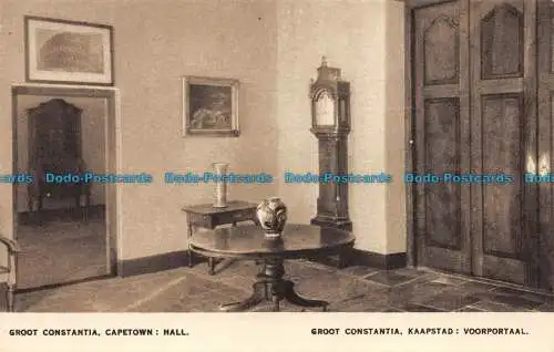 R076623 Nutkonstantia. Kapstadt. Halle. C.T