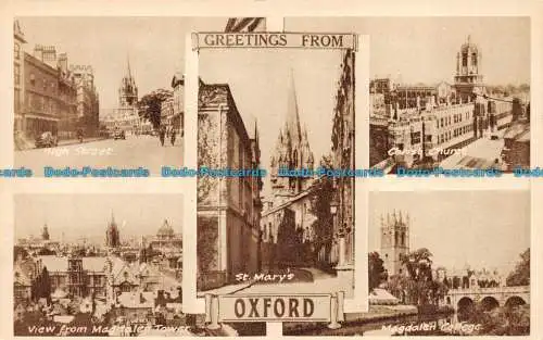 R075766 Oxford. Alfred Savage. Multi View