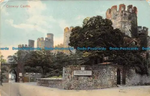 R076656 Conway Castle. 1908