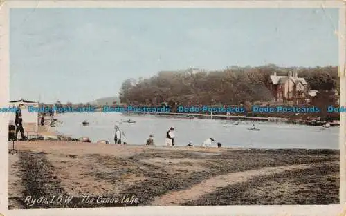 R074999 Ryde. I.O.W. Der Kanusee. W.P.G