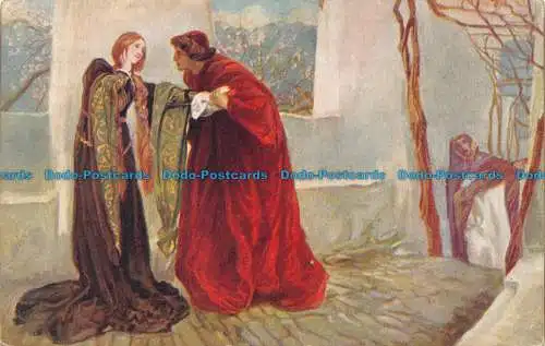 R075022 52. O Mistress Mine von Edwin Austin Abbey. R.A. Gallery Reproduktionsser