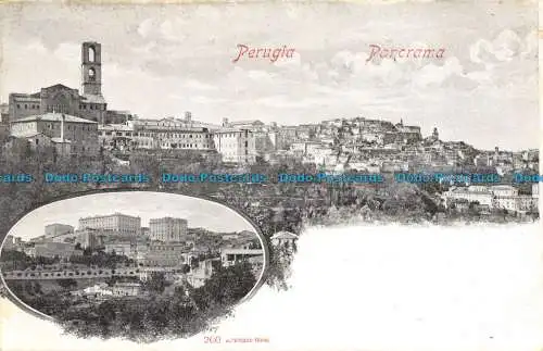 R077265 Perugia. Panorama. Alterocca Terni. Multi View