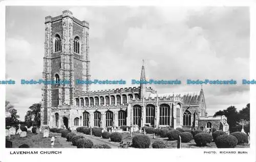 R077289 Lavenham Church. Richard Burn. RP. 1964