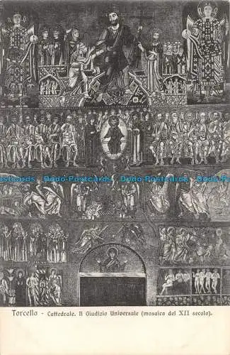 R075888 Torcello. Kathedrale. Das Weltgericht. Luigi Bergamo