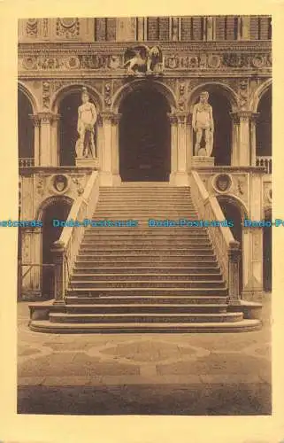 R075894 Venedig. Dogenpalast. Leiter der Riesen