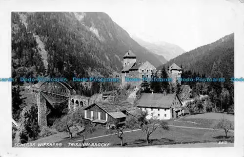 R076802 Schloss Wiesberg. Trisannabrucke. Risch Lau