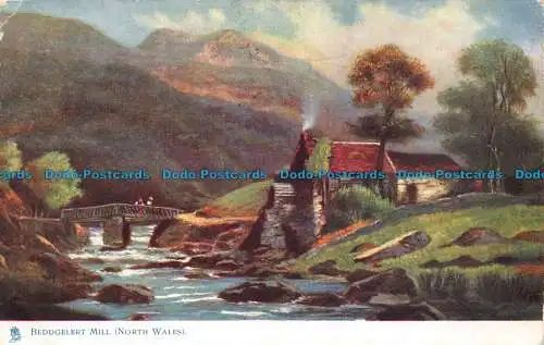 R075137 Beddgelert Mühle. Nordwales. Öle. 1444. Tuck. 1903