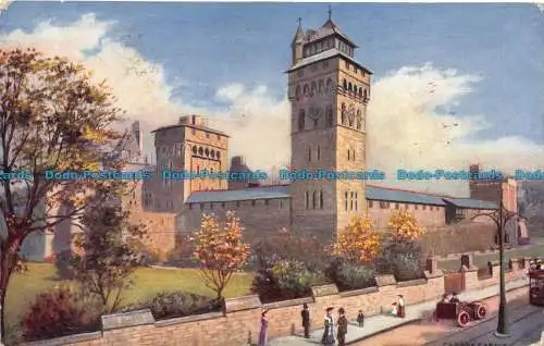 R075140 Schloss Cardiff. Öle. 8511. Tuck. 1909