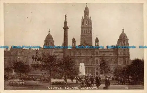 R076818 George Square. Glasgow. Excel Serie