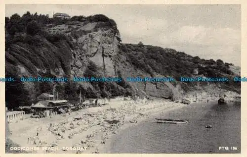 R076835 Oddicombe Beach. Torquay. Jarrold