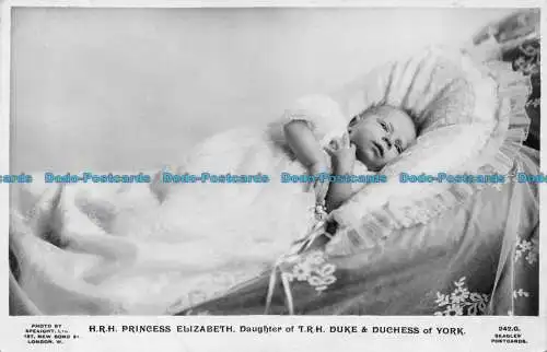 R076046 H.R.H. Prinzessin Elizabeth. Tochter von T.R.H. Herzog und Herzogin von Yo