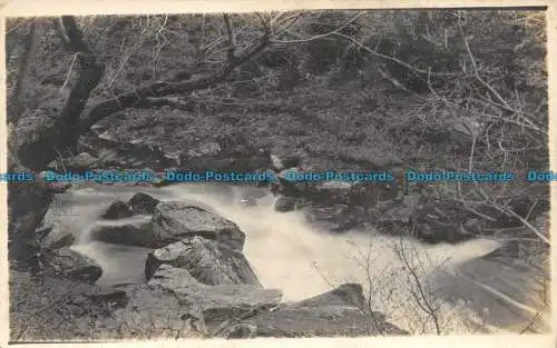 R075256 Wasserfall. Alte Fotografie