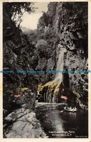 R076944 Kaaimans River Falls. Wildnis. C.P.Nr. 307. Der Newman Art Publishi