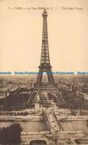 R076959 Paris. Der Eiffelturm. A. Papeghin