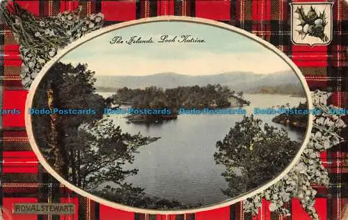 R077516 Royal Stewart. Die Inseln. Loch Katrine. Caledonia Serie