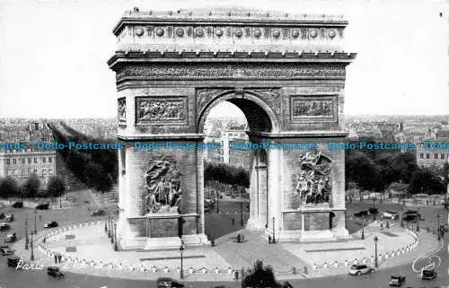 R076107 Paris. den Triumphbogen. Gany