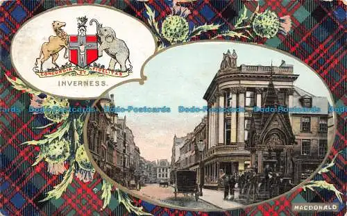 R077002 Concordia und Fidelitas. Inverness. High St. Macdonald. B. und Rs Kamera