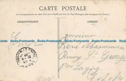 R077548 Bordeaux. Die Präfektur. Der Kurs des Roten Hutes. BR. 261. 1908