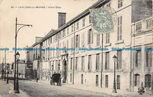 R077553 Chalons sur Marne. Hotel Dieu. 1905