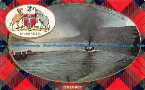 R077581 Loch Ness aus Port Augustus. Inverness. Macduff. Kameraserie B. und Rs