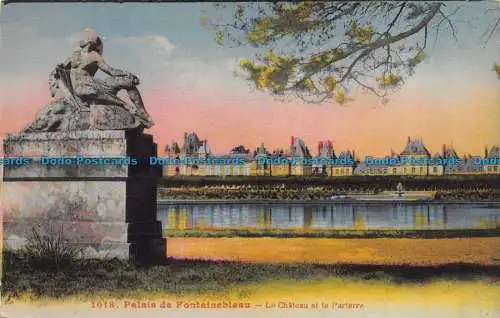 R076155 Palais de Fontainebleau. Das Schloss und das Parterre. L. Menard