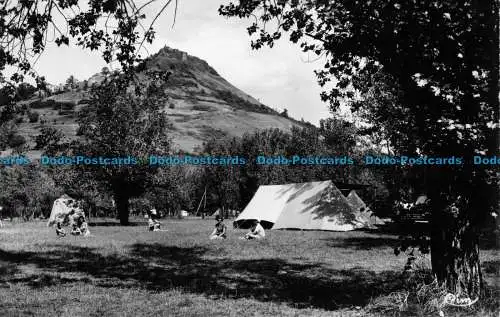 R076164 Nonetten. Camping und Hügel. Cim. 1960