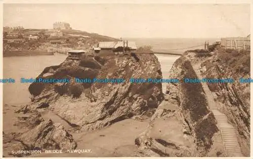 R076171 Hängebrücke. Newquay