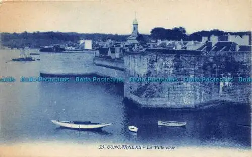 R076246 Concarneau. La Ville geschlossen. Imp. Bearbeiten