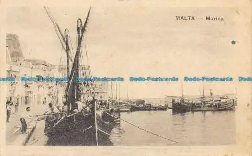 R077628 Malta. Marina. F.W. Grech