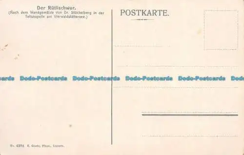 R076267 Der Rutlischwur. Nein. 4384. E. Goetz