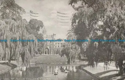 R076274 St. Johns College. Cambridge. Lachs. Nr. 1565. 1922